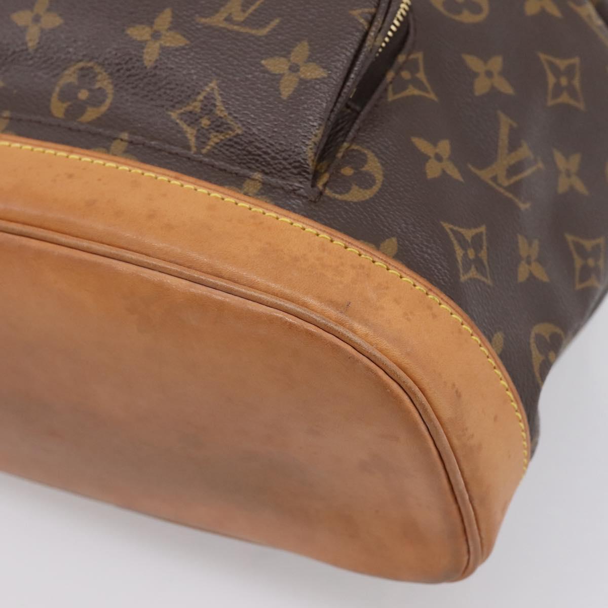 LOUIS VUITTON Monogram Montsouris MM Backpack M51136 LV Auth ka6125A