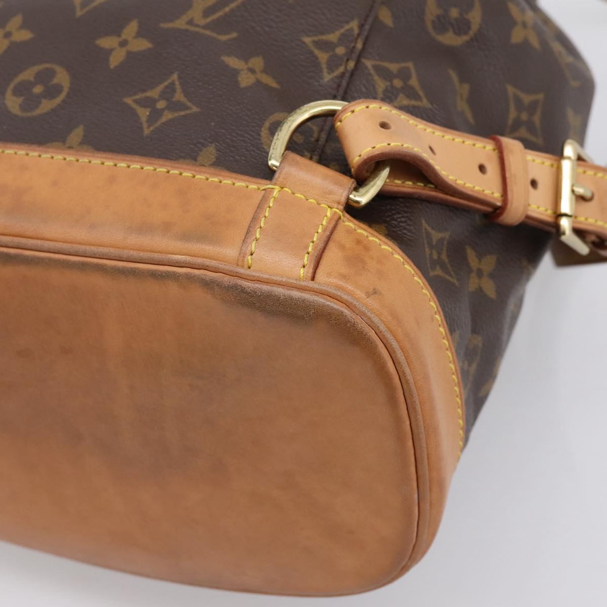 LOUIS VUITTON Monogram Montsouris MM Backpack M51136 LV Auth ka6125A