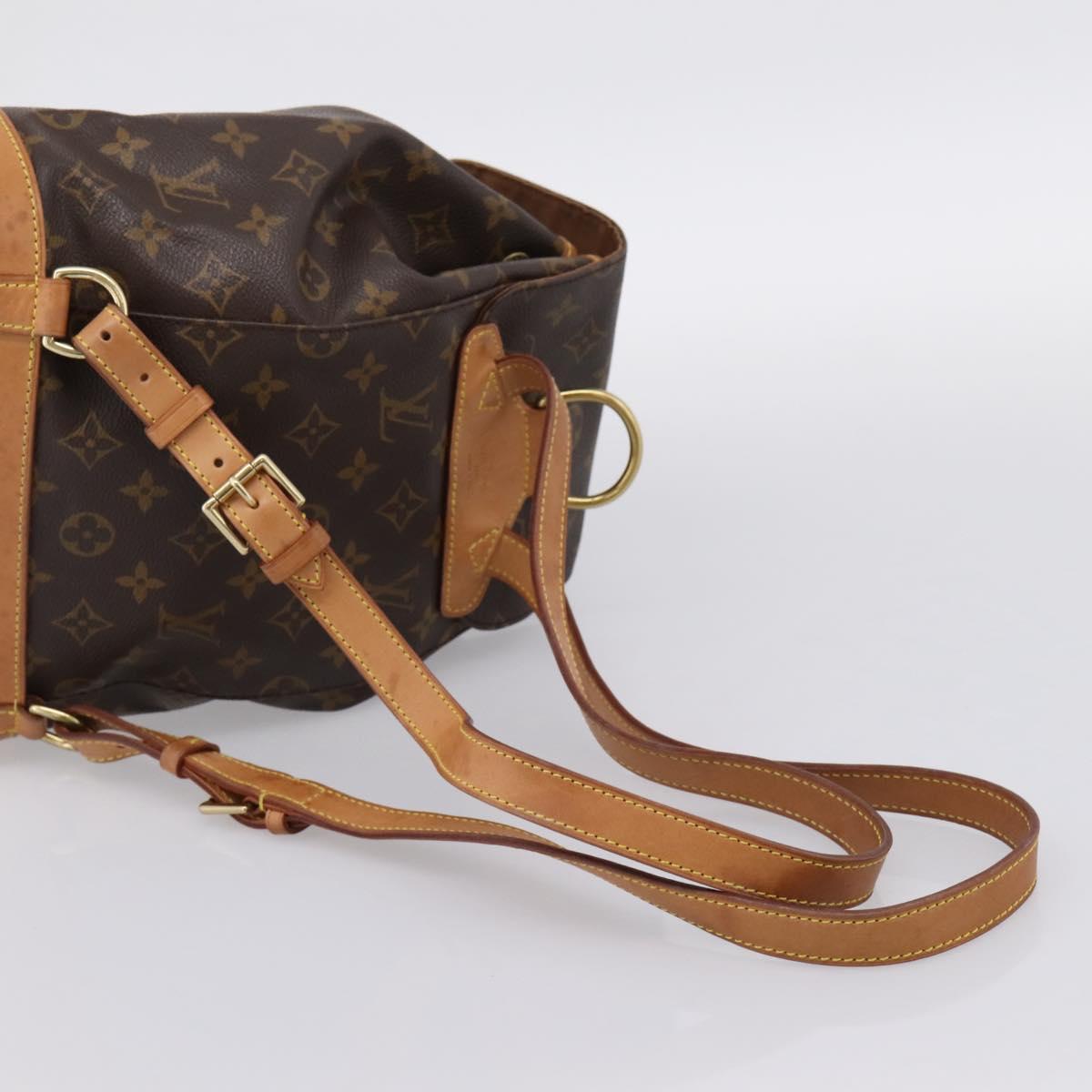 LOUIS VUITTON Monogram Montsouris MM Backpack M51136 LV Auth ka6125A