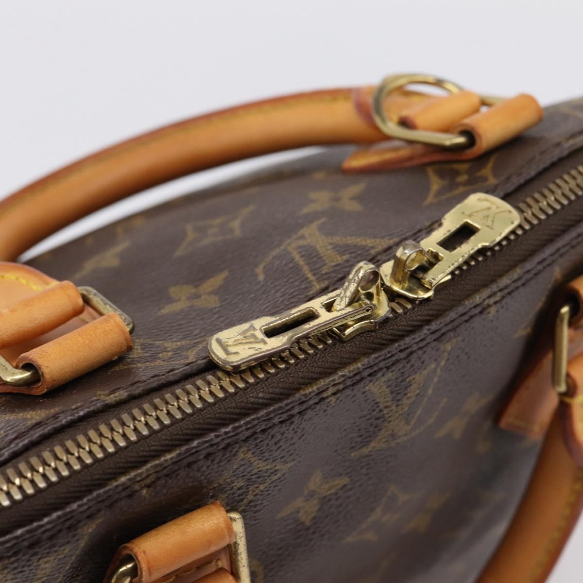 LOUIS VUITTON Monogram Alma Hand Bag M51130 LV Auth ka6126