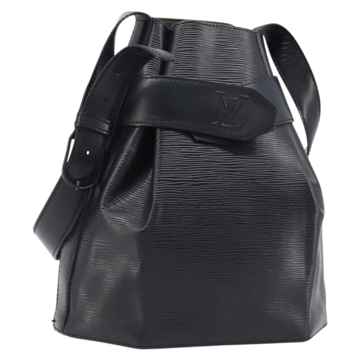 LOUIS VUITTON Epi Sac de Paul PM Shoulder Bag Black M80157 LV Auth ka6128