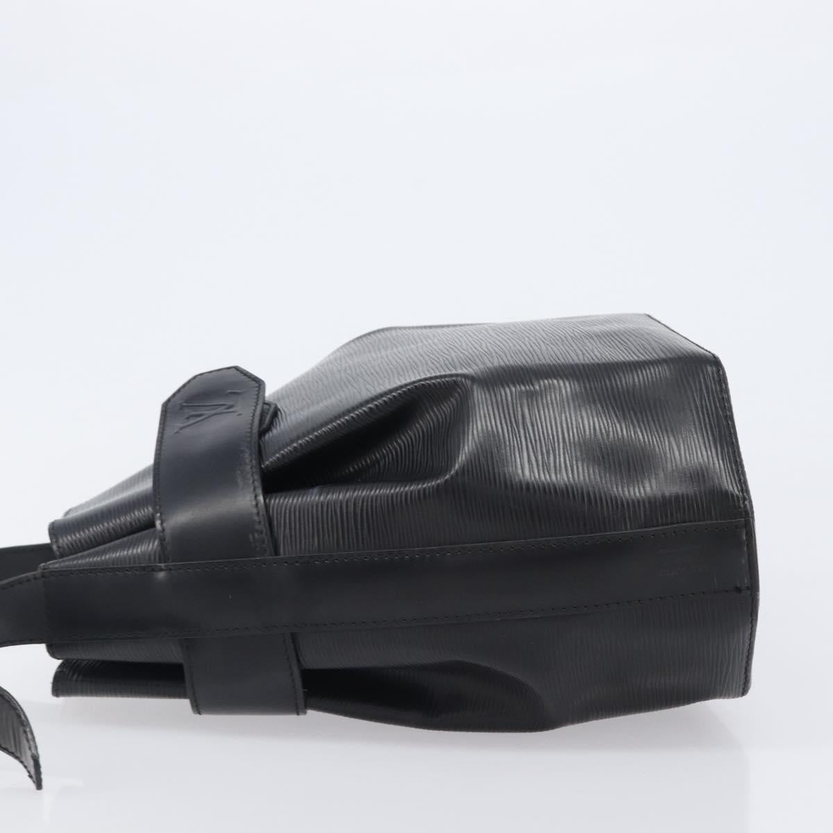 LOUIS VUITTON Epi Sac de Paul PM Shoulder Bag Black M80157 LV Auth ka6128