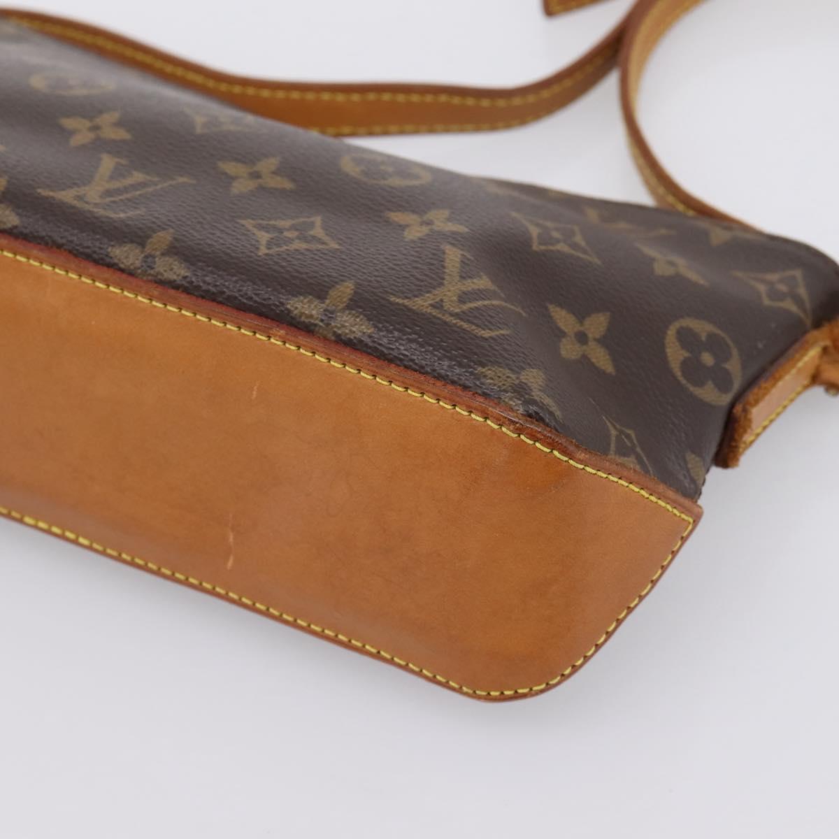 LOUIS VUITTON Monogram Trotteur Shoulder Bag M51240 LV Auth ka6129
