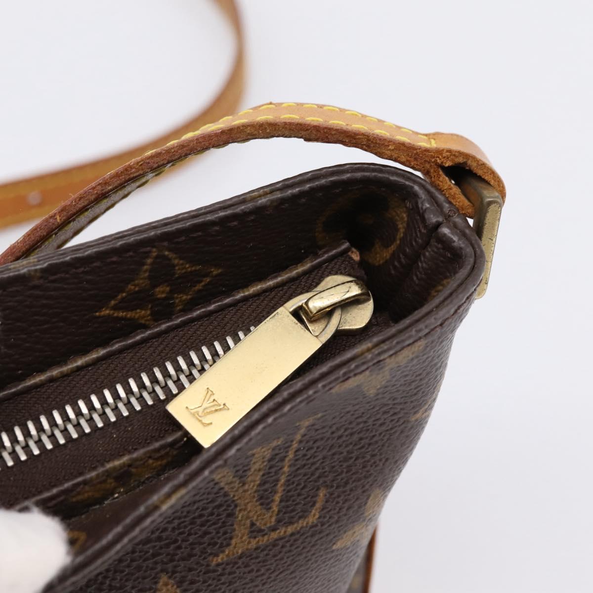 LOUIS VUITTON Monogram Trotteur Shoulder Bag M51240 LV Auth ka6129