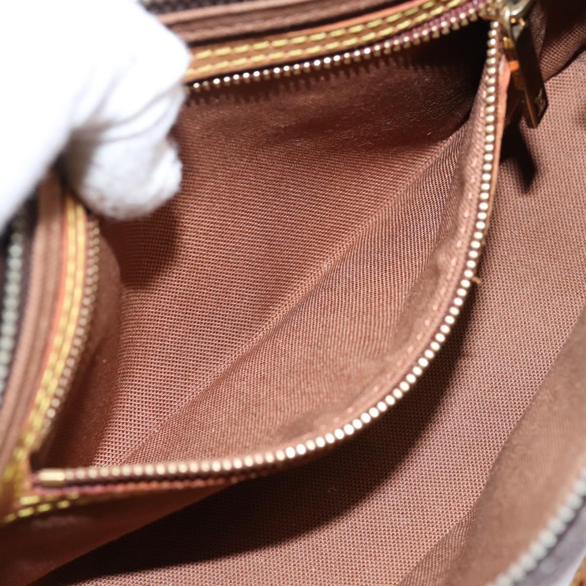 LOUIS VUITTON Monogram Trotteur Shoulder Bag M51240 LV Auth ka6129
