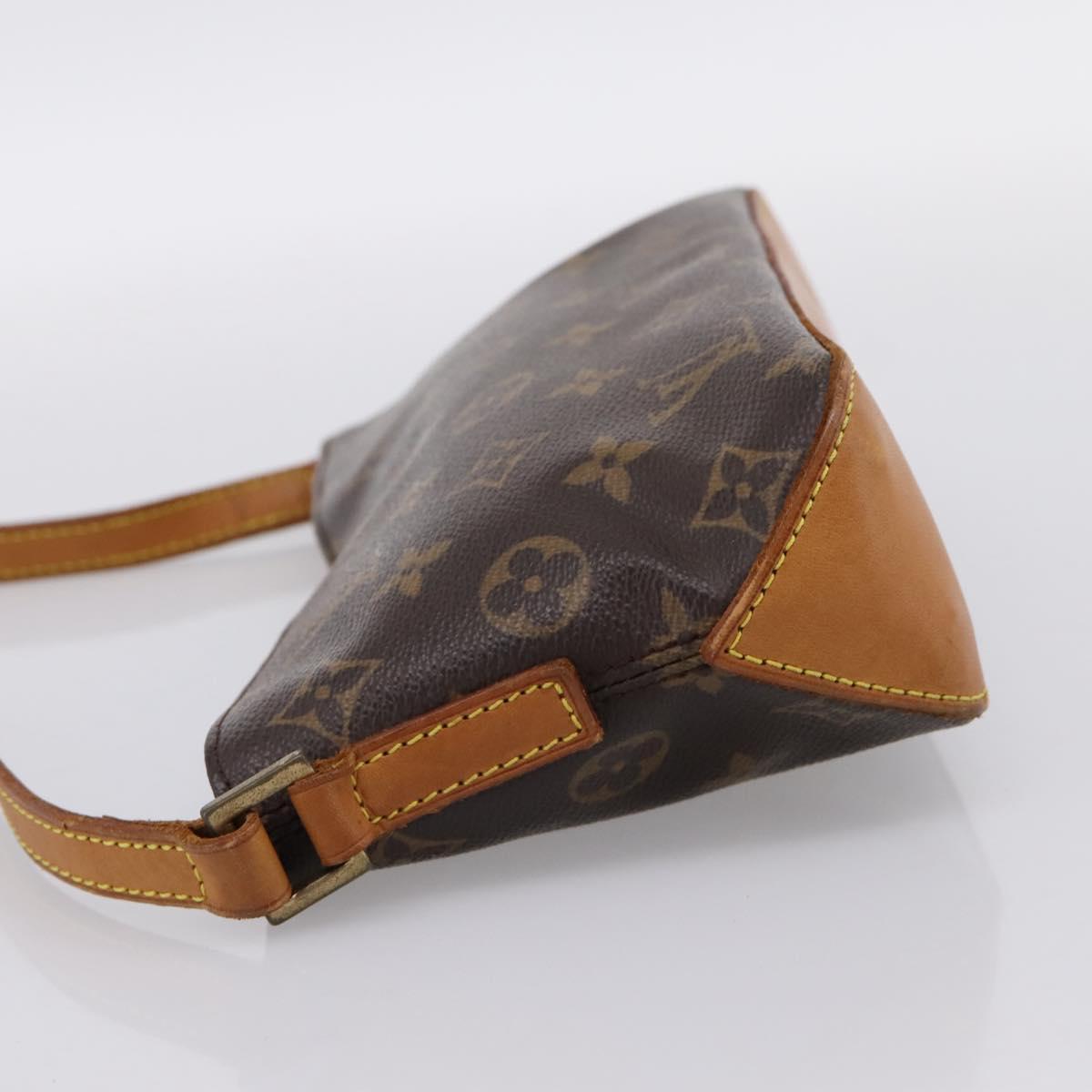 LOUIS VUITTON Monogram Trotteur Shoulder Bag M51240 LV Auth ka6129