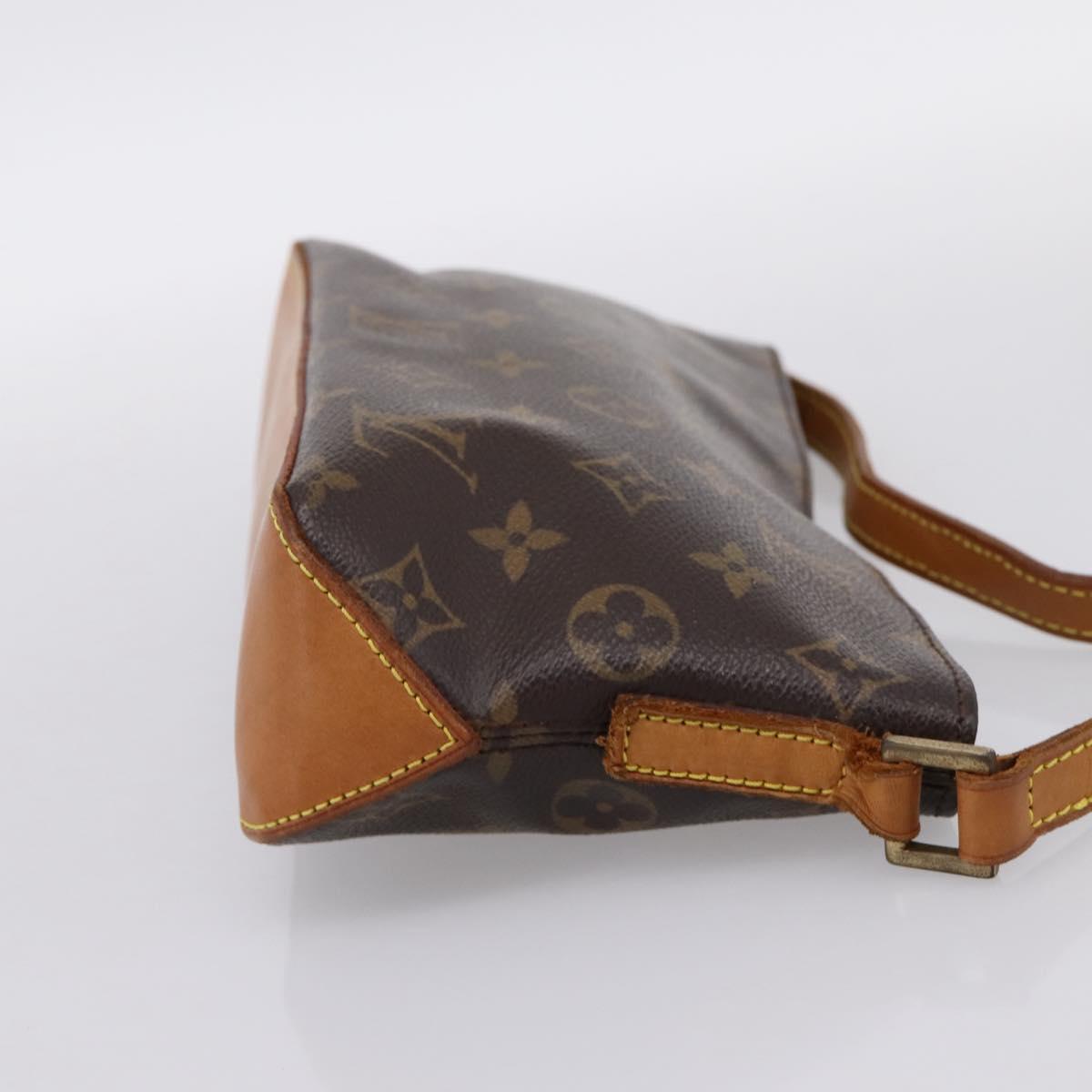 LOUIS VUITTON Monogram Trotteur Shoulder Bag M51240 LV Auth ka6129