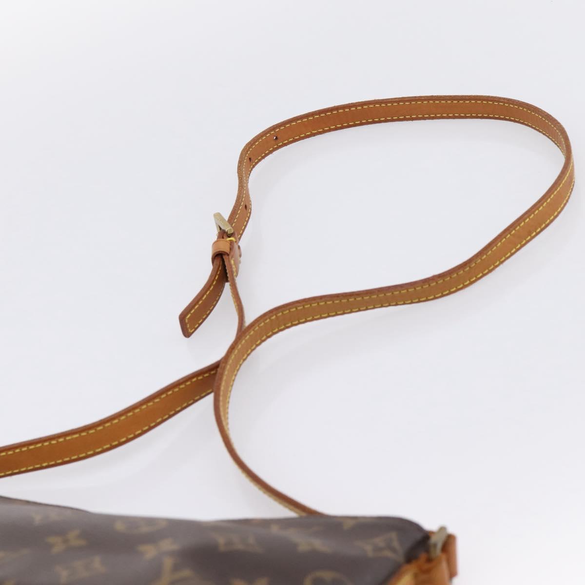 LOUIS VUITTON Monogram Trotteur Shoulder Bag M51240 LV Auth ka6129