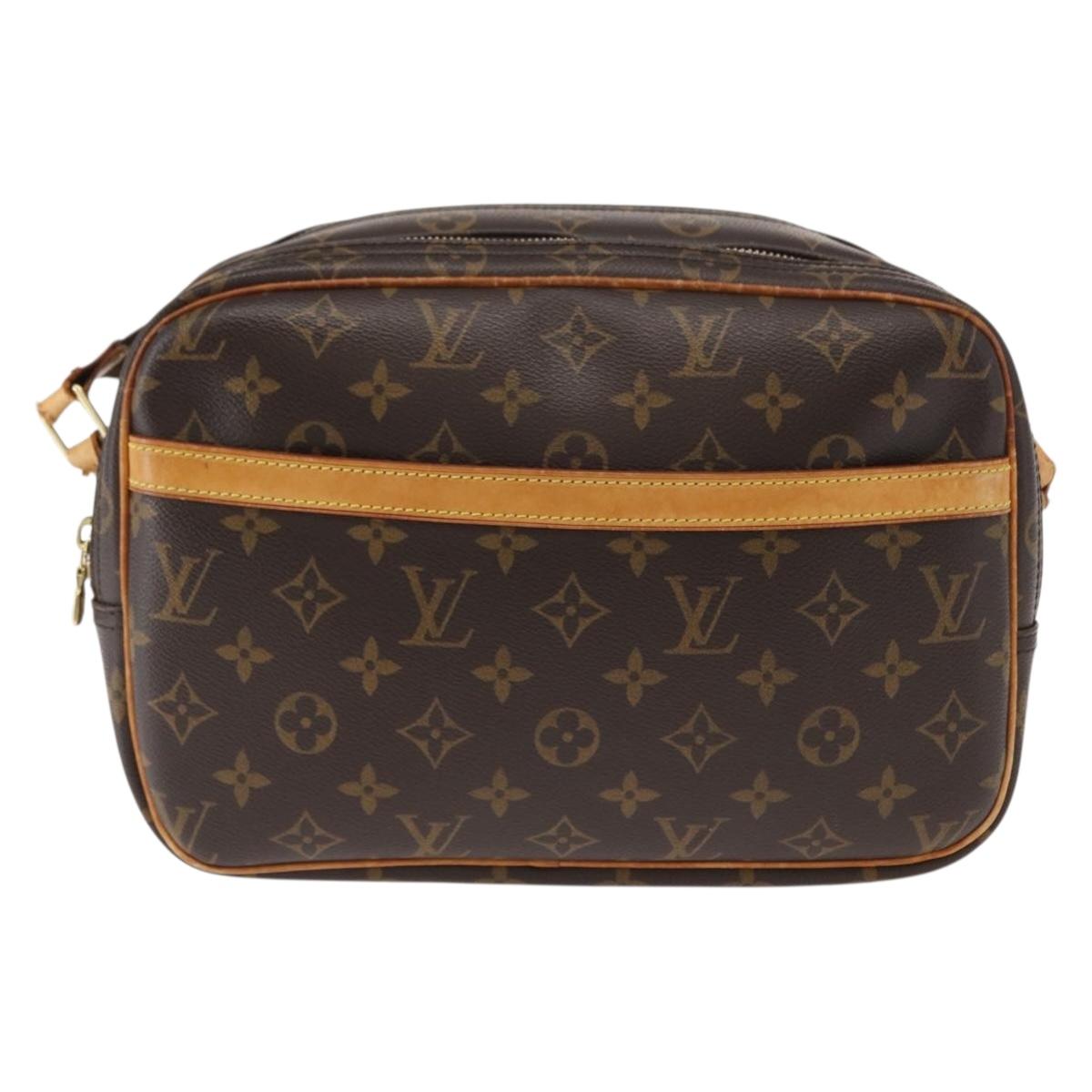 LOUIS VUITTON Monogram Reporter PM Shoulder Bag M45254 LV Auth ka613