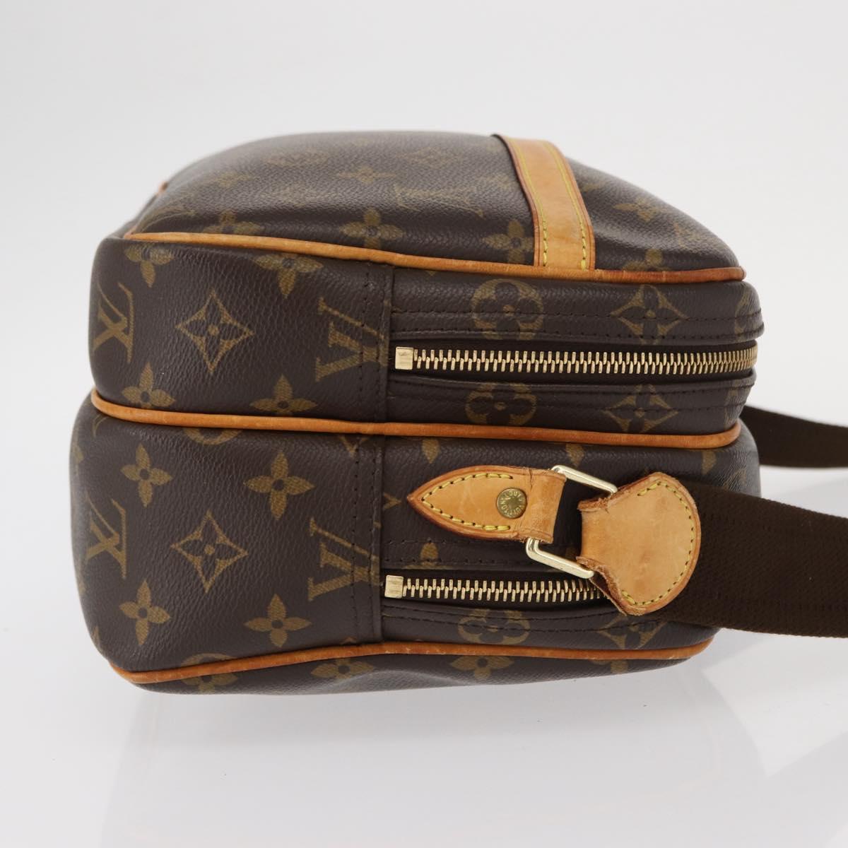 LOUIS VUITTON Monogram Reporter PM Shoulder Bag M45254 LV Auth ka613