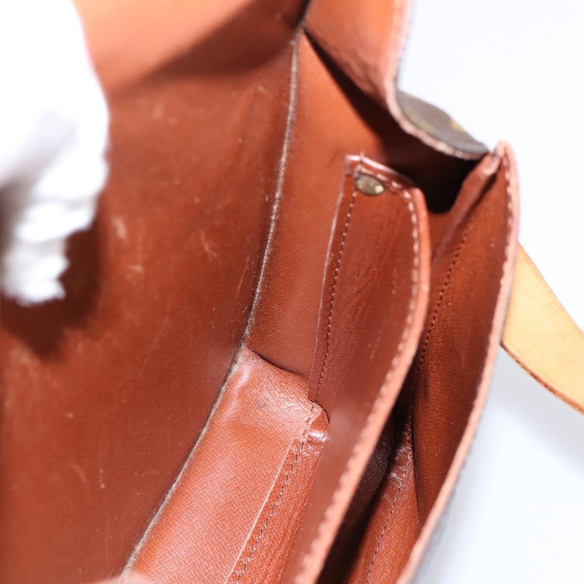 LOUIS VUITTON Monogram Cartouchiere MM Shoulder Bag M51253 LV Auth ka6130