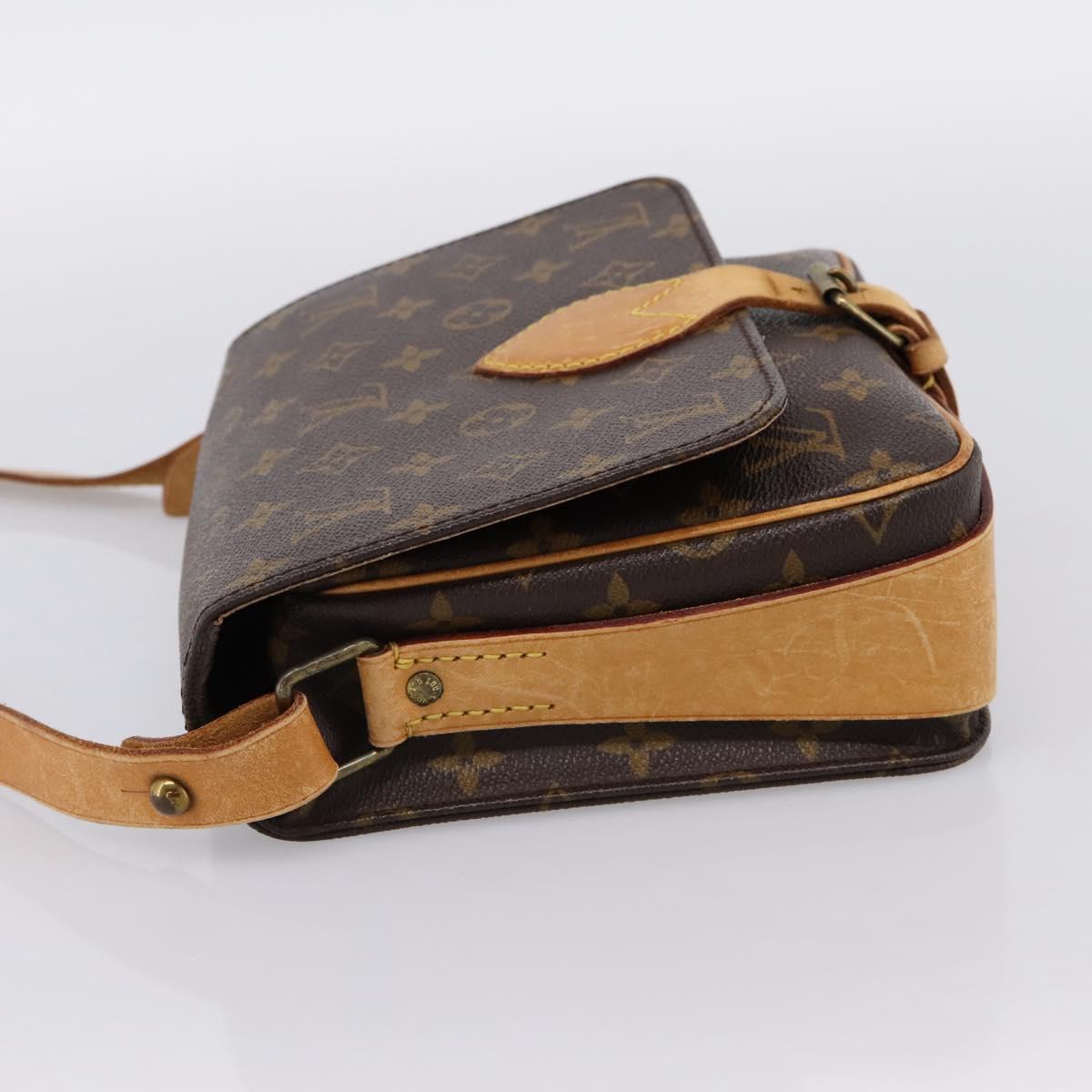 LOUIS VUITTON Monogram Cartouchiere MM Shoulder Bag M51253 LV Auth ka6130