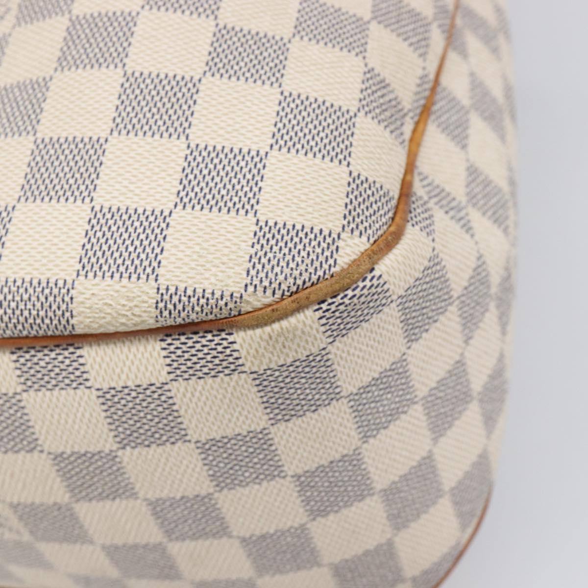 LOUIS VUITTON Damier Azur Siracusa MM Shoulder Bag N41112 LV Auth ka6133