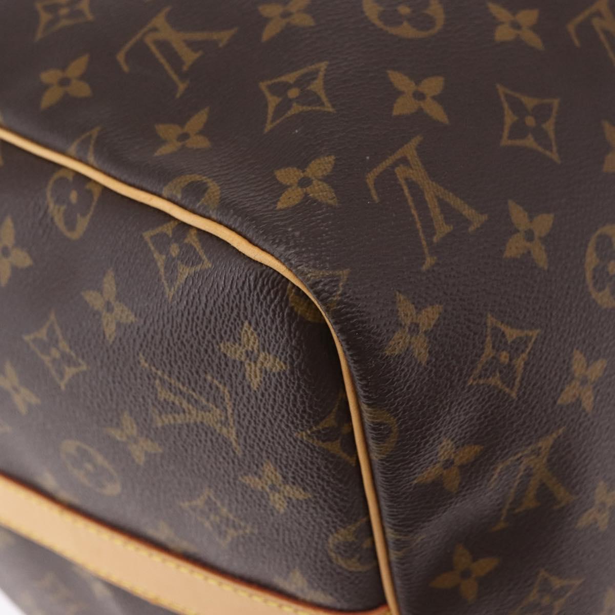 LOUIS VUITTON Monogram Keepall Bandouliere 55 Boston Bag M41414 LV Auth ka6148