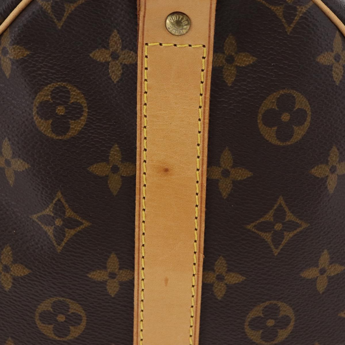 LOUIS VUITTON Monogram Keepall Bandouliere 55 Boston Bag M41414 LV Auth ka6148