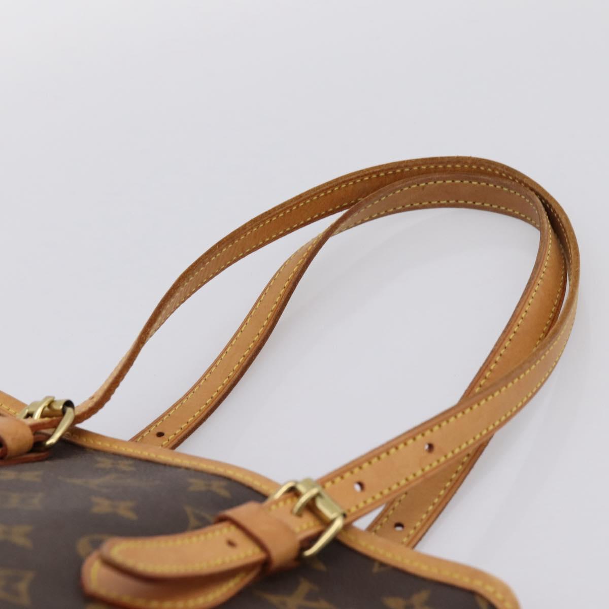 LOUIS VUITTON Monogram Bucket PM Shoulder Bag M42238 LV Auth ka6150