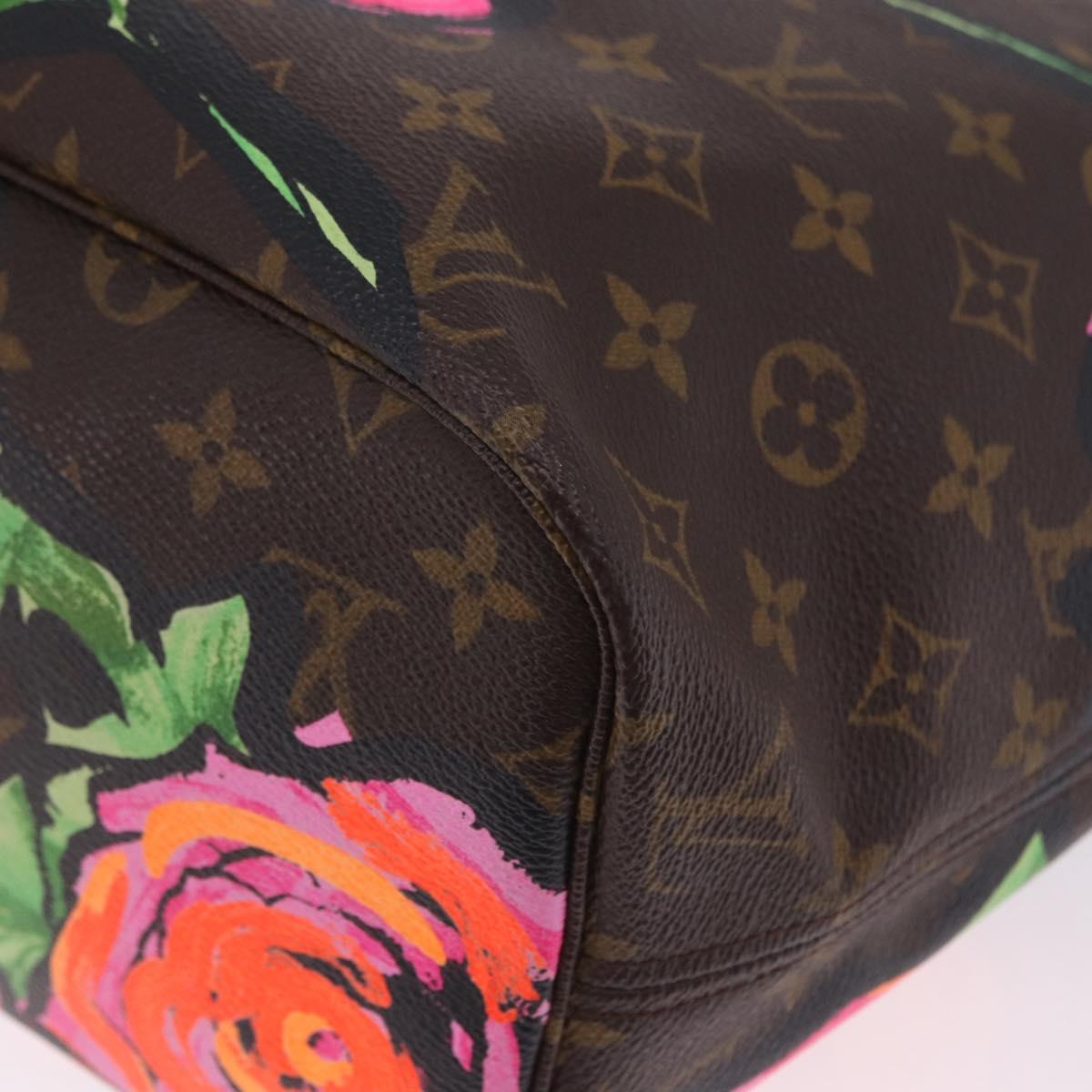LOUIS VUITTON Monogram Rose Neverfull MM Tote Bag M48613 LV Auth ka6154V