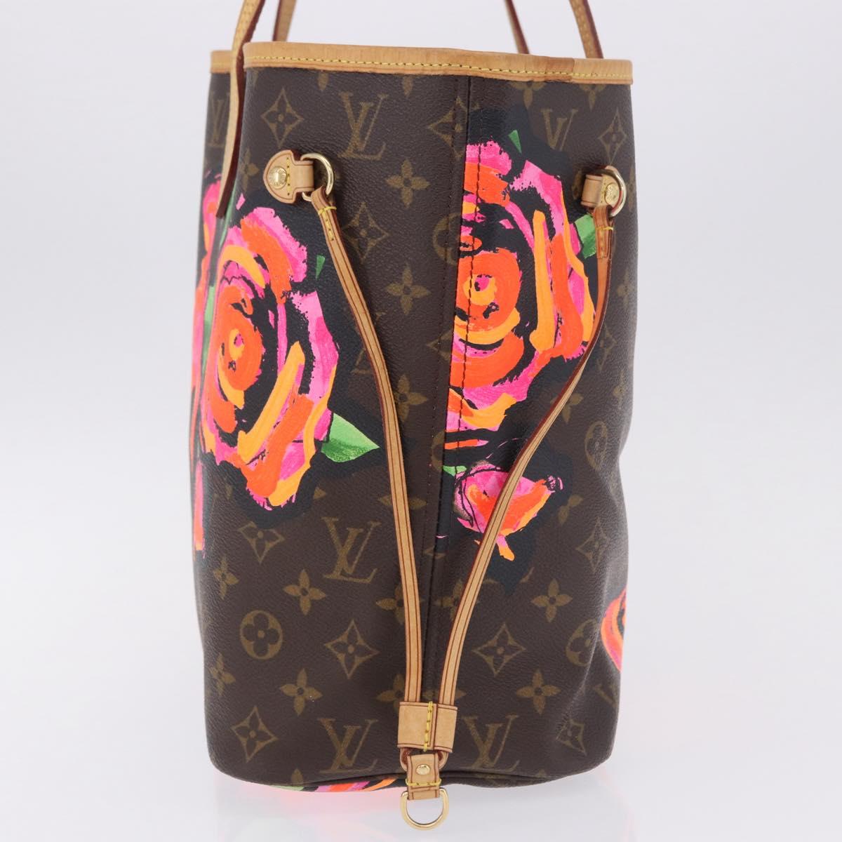 LOUIS VUITTON Monogram Rose Neverfull MM Tote Bag M48613 LV Auth ka6154V