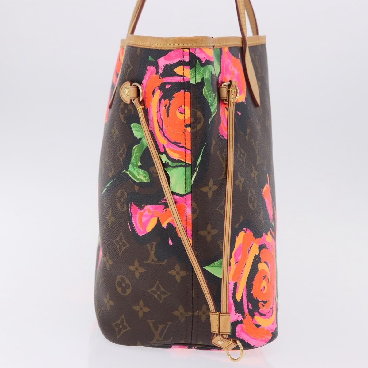 LOUIS VUITTON Monogram Rose Neverfull MM Tote Bag M48613 LV Auth ka6154V
