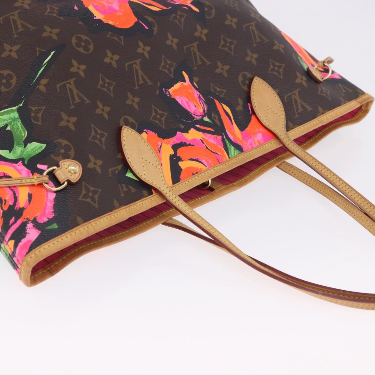 LOUIS VUITTON Monogram Rose Neverfull MM Tote Bag M48613 LV Auth ka6154V