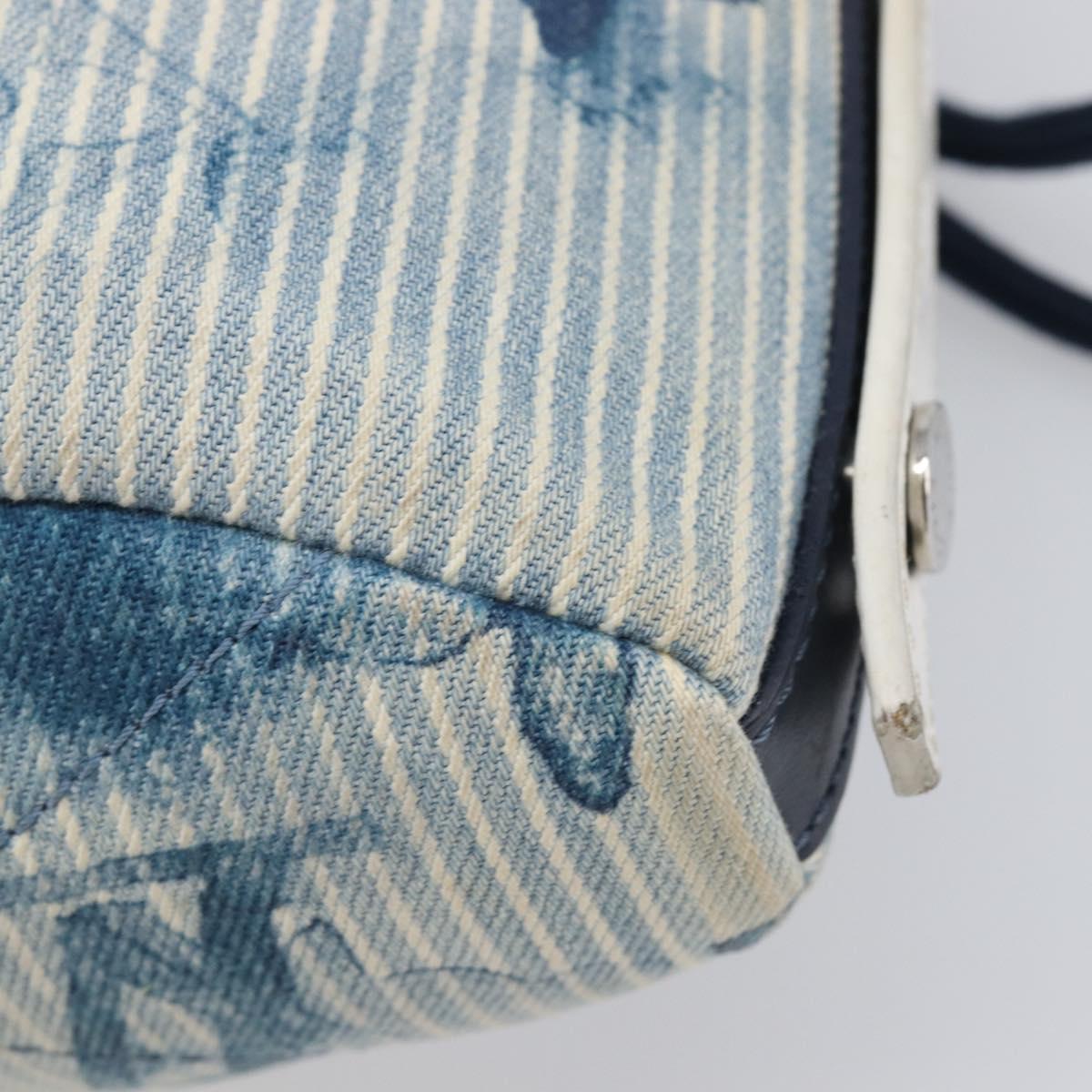 LOUIS VUITTON Monogram Watercolor Sac Malang Messenger Navy M57830 Auth ka6157A
