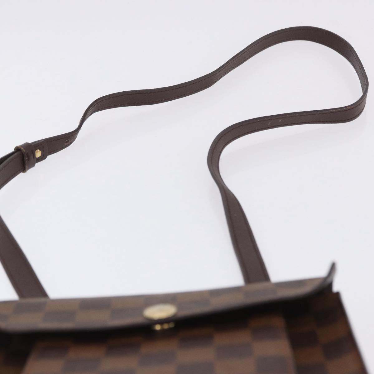 LOUIS VUITTON Damier Ebene Pimlico Shoulder Bag N45272 LV Auth ka6158