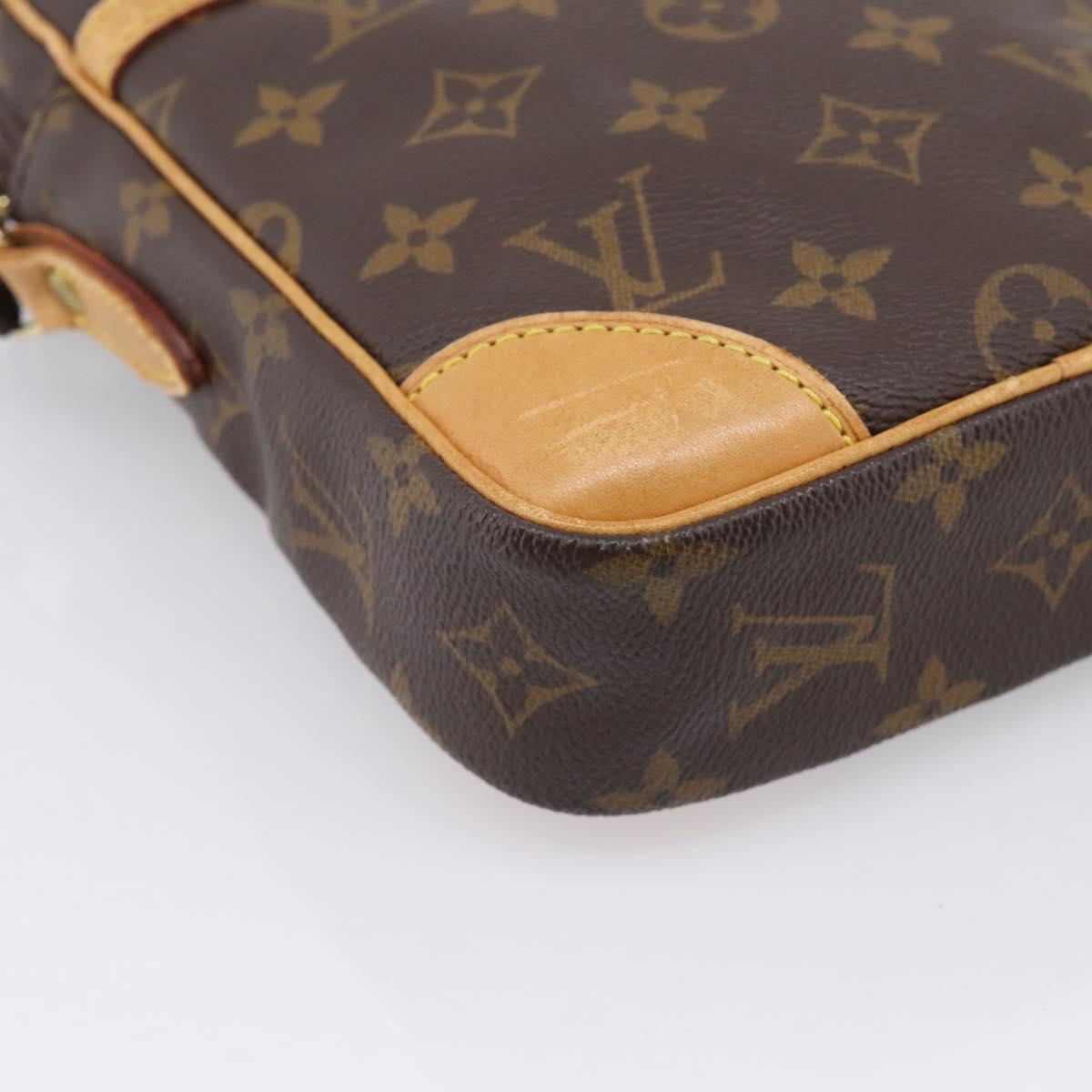 LOUIS VUITTON Monogram Danube Shoulder Bag M45266 LV Auth ka616