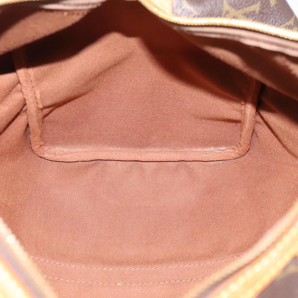LOUIS VUITTON Monogram Sac Souple 35 Boston Bag M41626 LV Auth ka6164