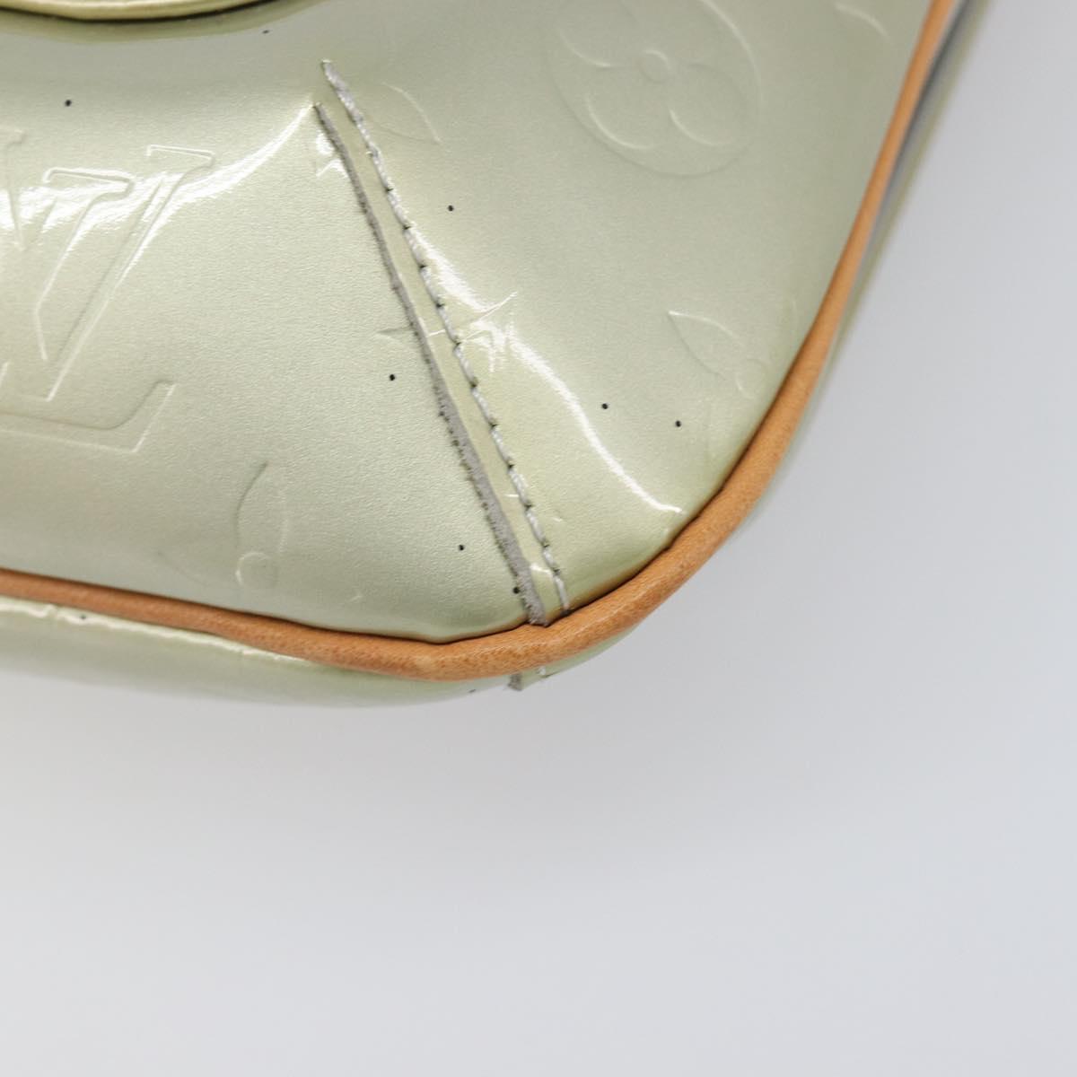 LOUIS VUITTON Monogram Vernis Thompson Street Bag Gris M91008 LV Auth ka6166