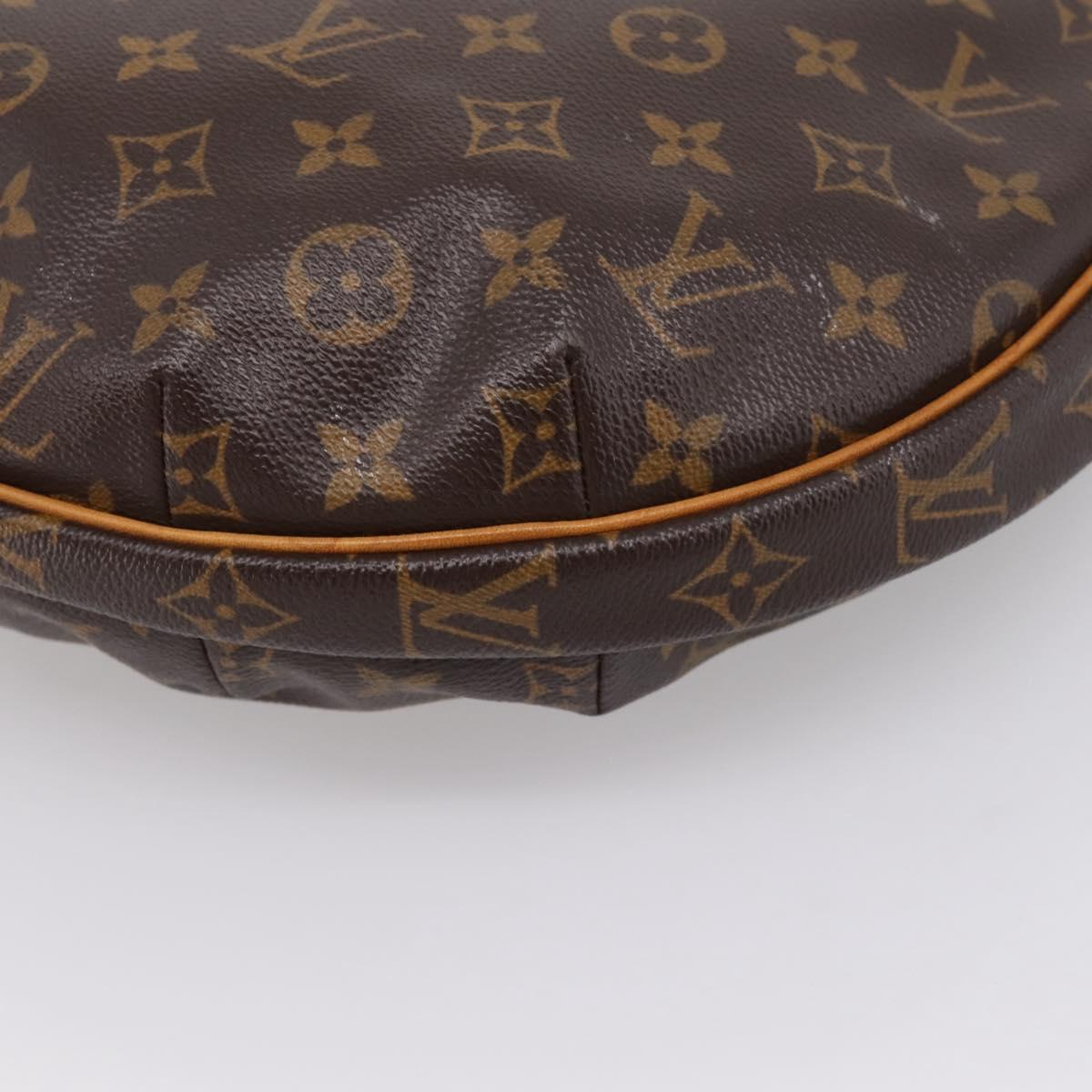 LOUIS VUITTON Monogram Croissant MM Shoulder Bag M51512 LV Auth ka6168V