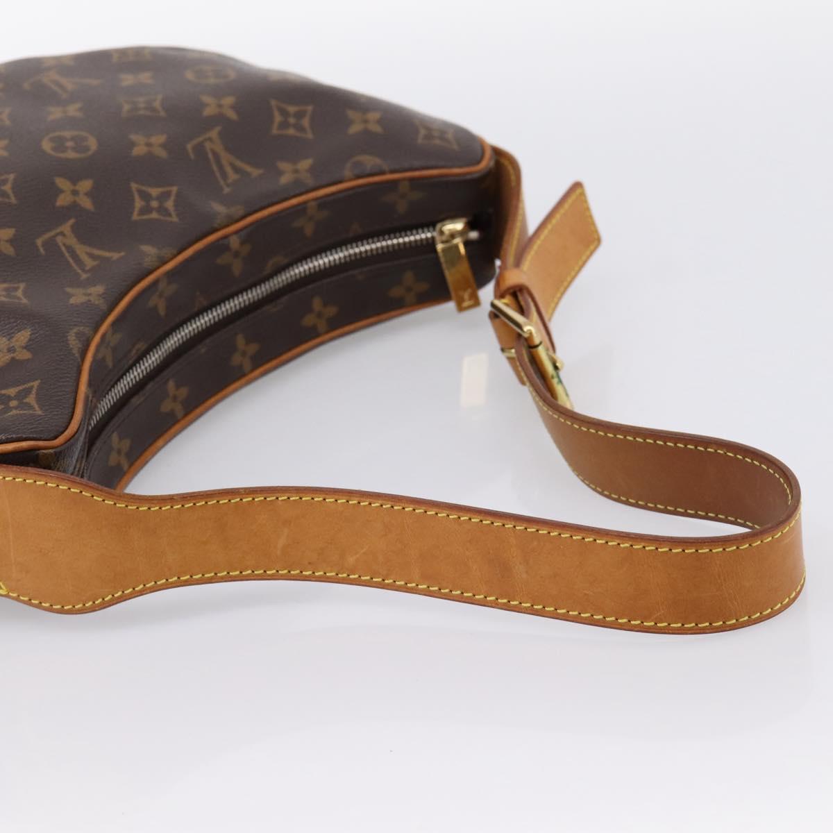 LOUIS VUITTON Monogram Croissant MM Shoulder Bag M51512 LV Auth ka6168V