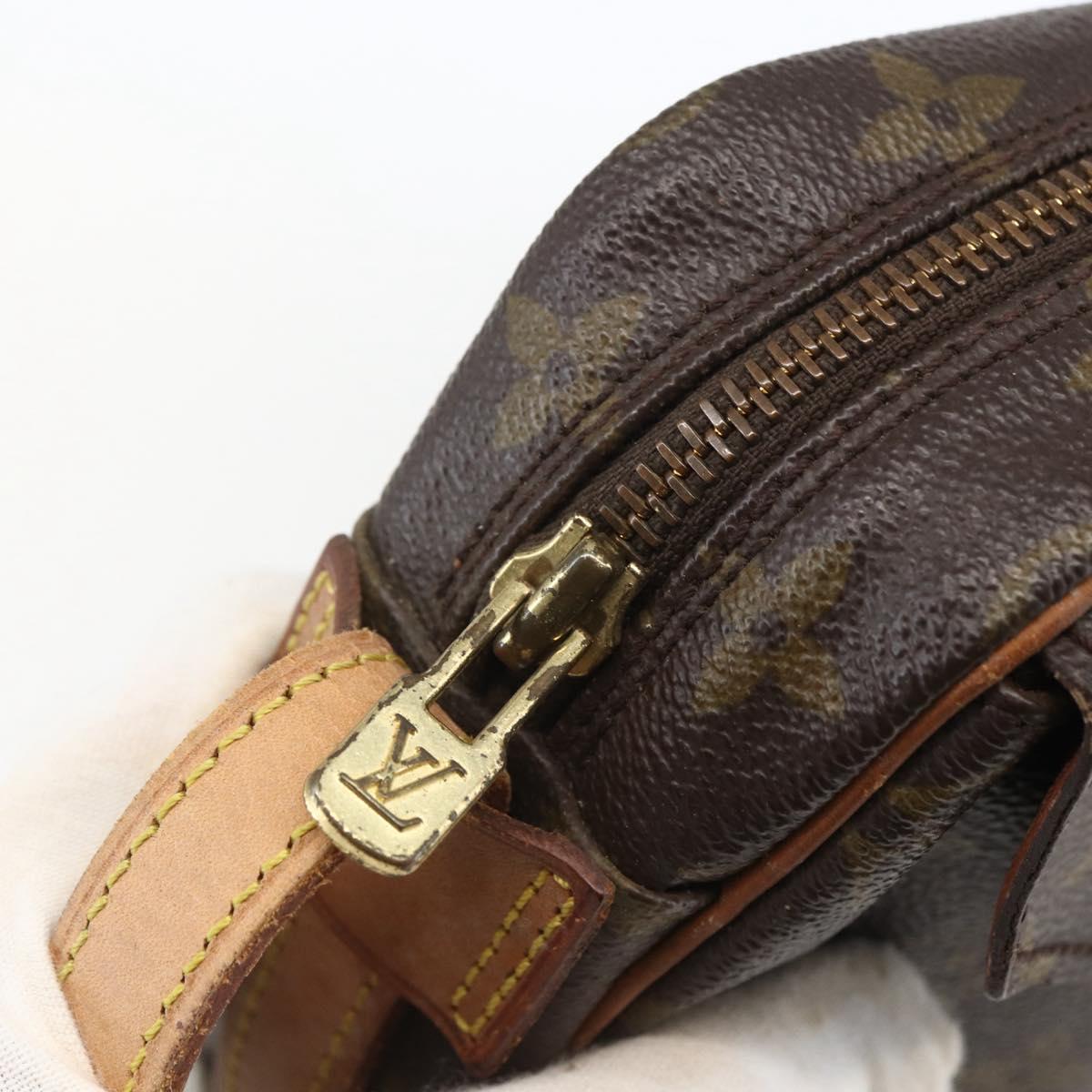 LOUIS VUITTON Monogram Jeune Fille MM Shoulder Bag M51226 LV Auth ka617