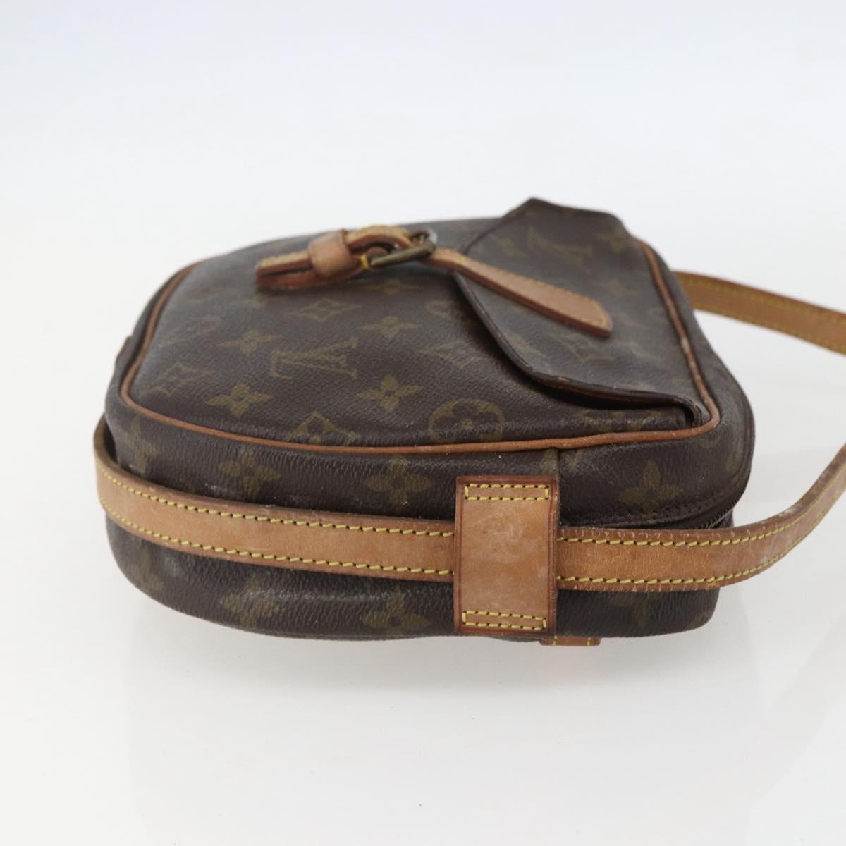 LOUIS VUITTON Monogram Jeune Fille MM Shoulder Bag M51226 LV Auth ka617