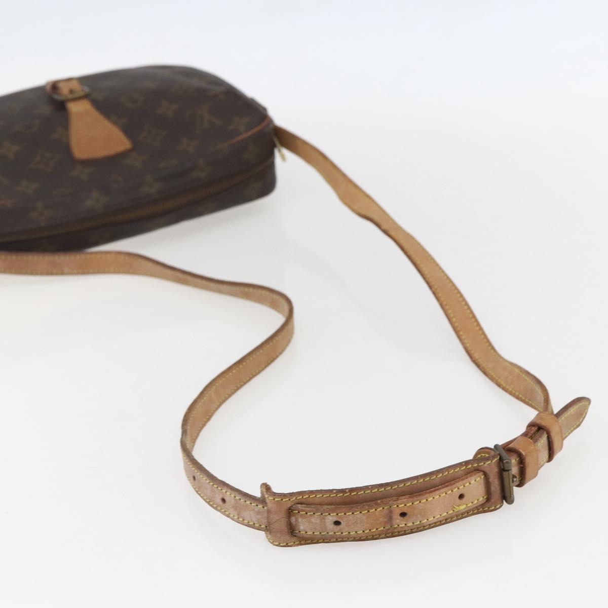 LOUIS VUITTON Monogram Jeune Fille MM Shoulder Bag M51226 LV Auth ka617