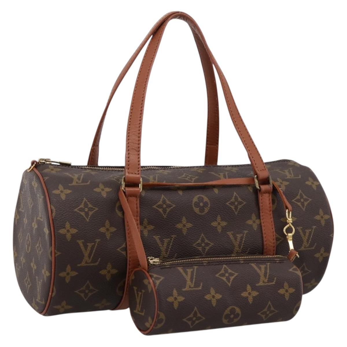 LOUIS VUITTON Monogram Papillon 30 Hand Bag Vintage M51365 LV Auth ka6176A