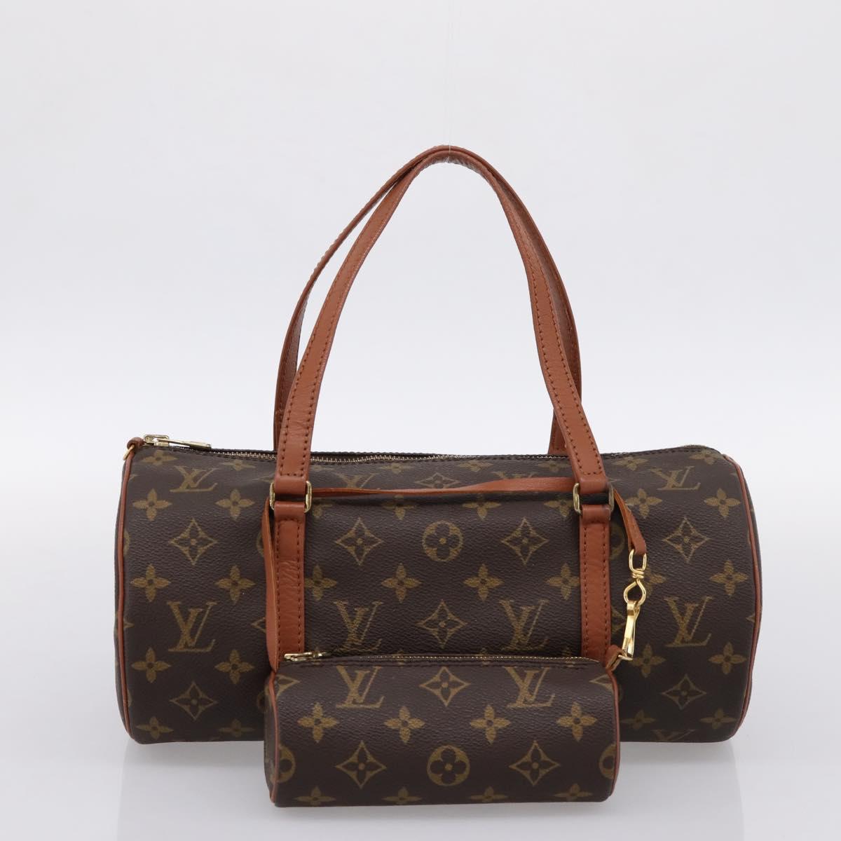 LOUIS VUITTON Monogram Papillon 30 Hand Bag Vintage M51365 LV Auth ka6176A