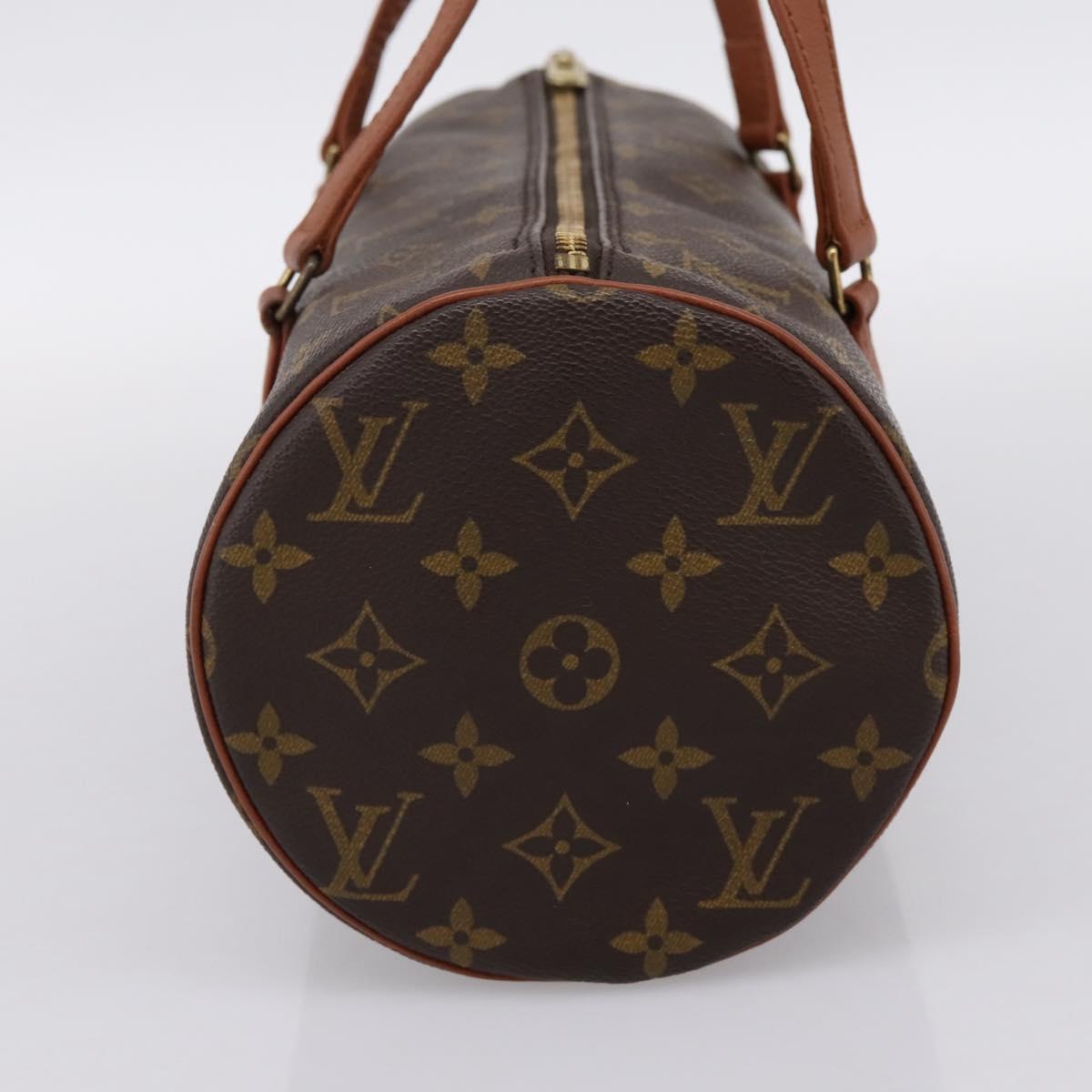 LOUIS VUITTON Monogram Papillon 30 Hand Bag Vintage M51365 LV Auth ka6176A