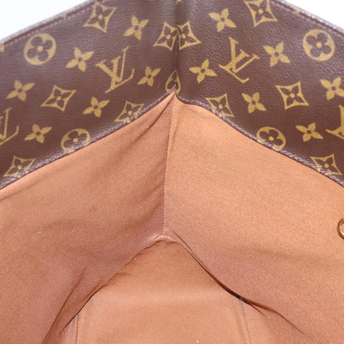 LOUIS VUITTON Monogram Sac Shopping Tote Bag M51108 LV Auth ka6181