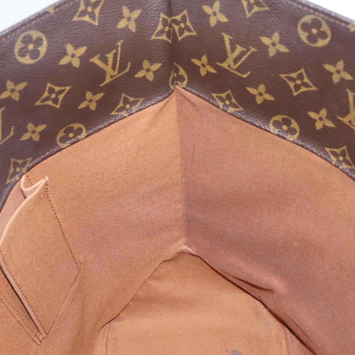 LOUIS VUITTON Monogram Sac Shopping Tote Bag M51108 LV Auth ka6181