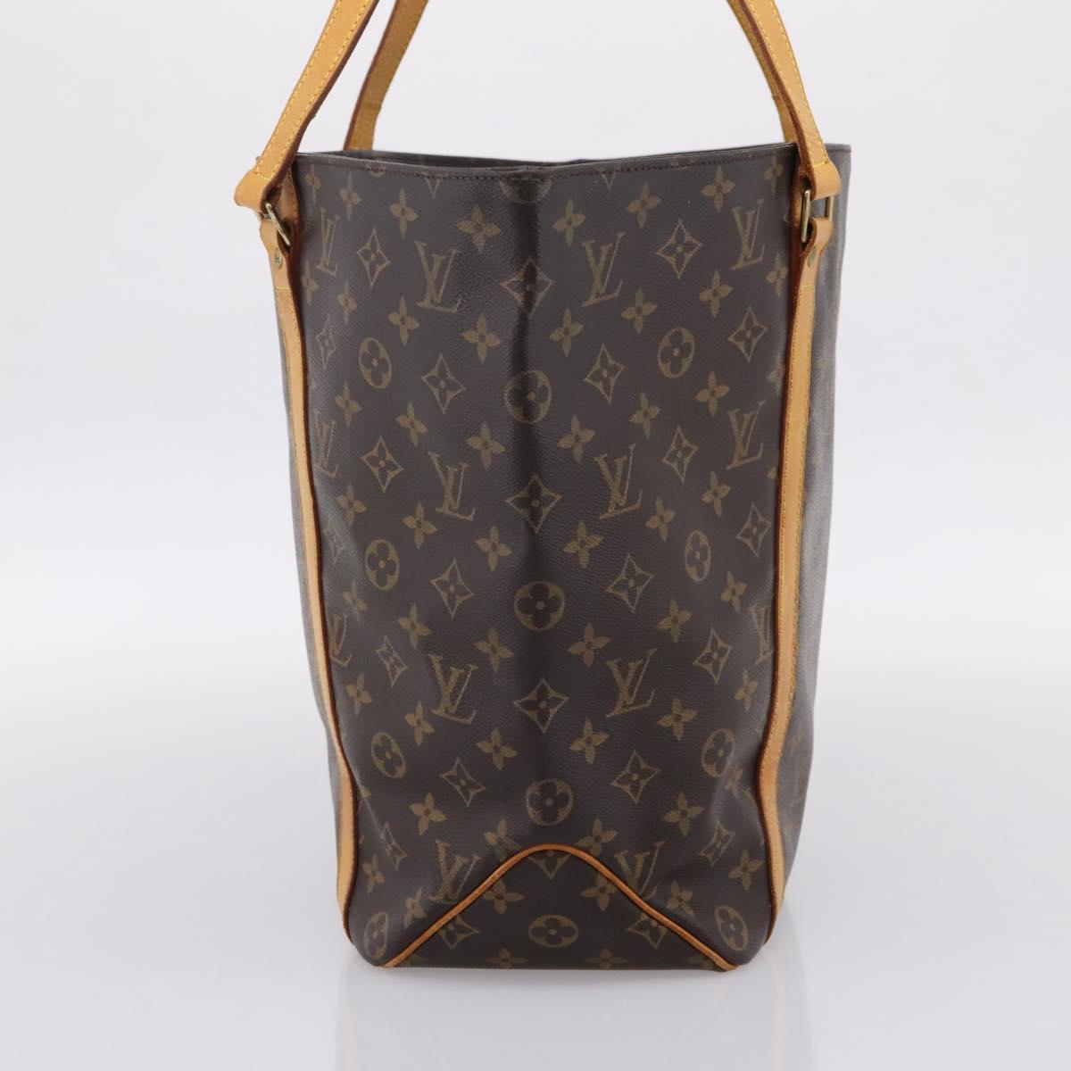 LOUIS VUITTON Monogram Sac Shopping Tote Bag M51108 LV Auth ka6181