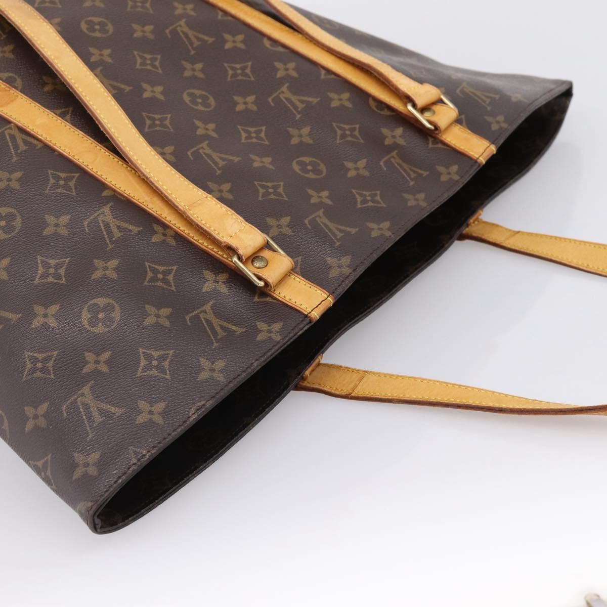 LOUIS VUITTON Monogram Sac Shopping Tote Bag M51108 LV Auth ka6181