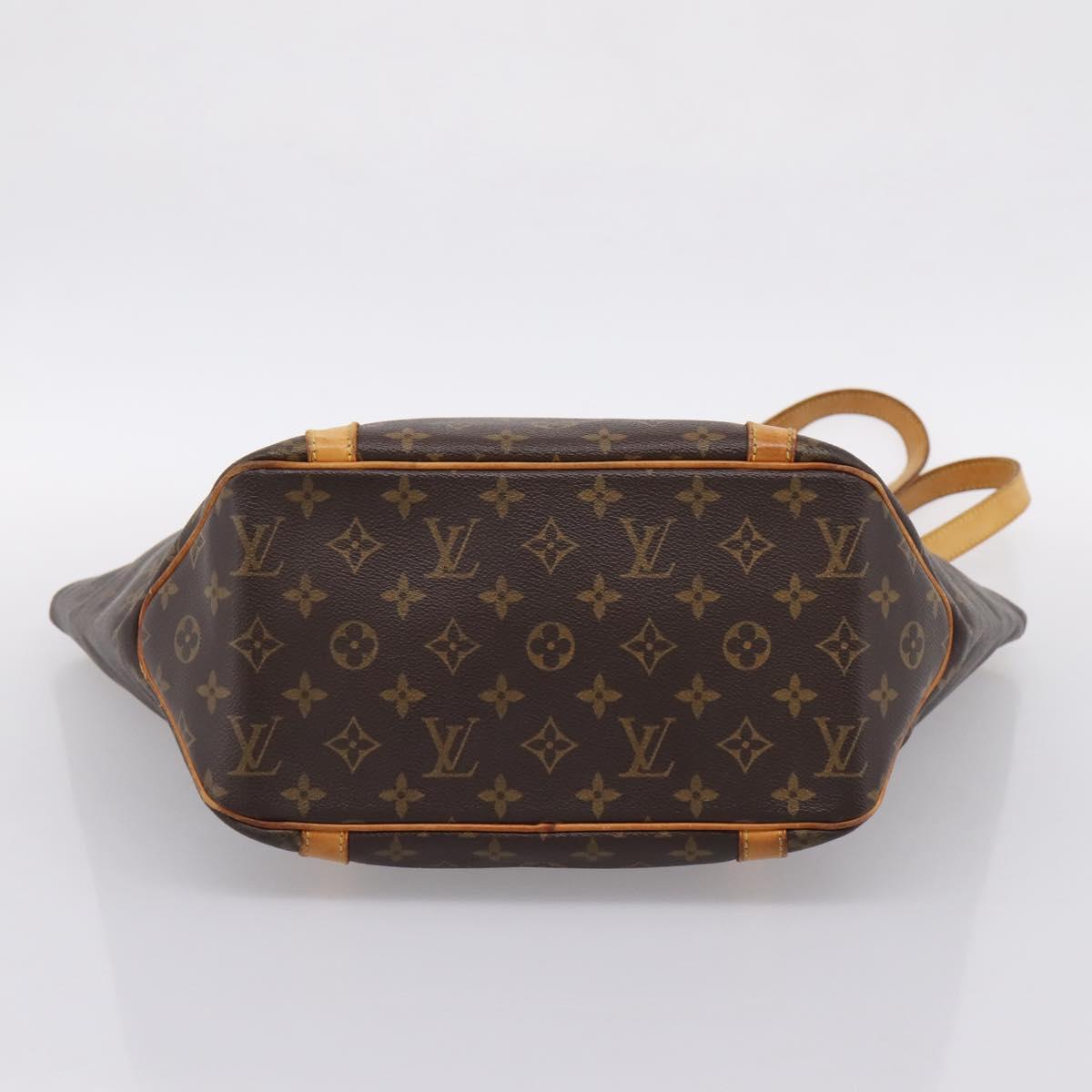 LOUIS VUITTON Monogram Sac Shopping Tote Bag M51108 LV Auth ka6181