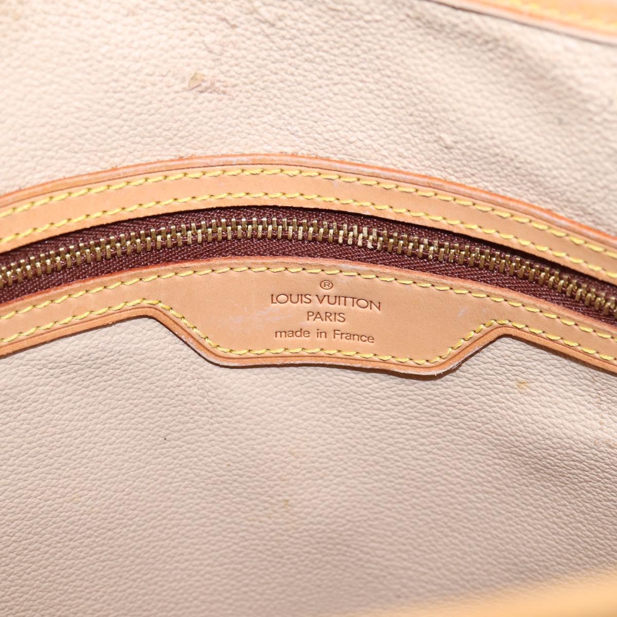 LOUIS VUITTON Monogram Bucket GM Shoulder Bag M42236 LV Auth ka6182