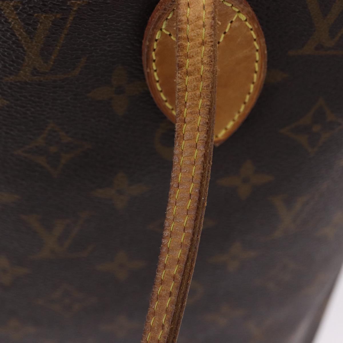 LOUIS VUITTON Monogram Neverfull MM Tote Bag M40156 LV Auth ka6184A