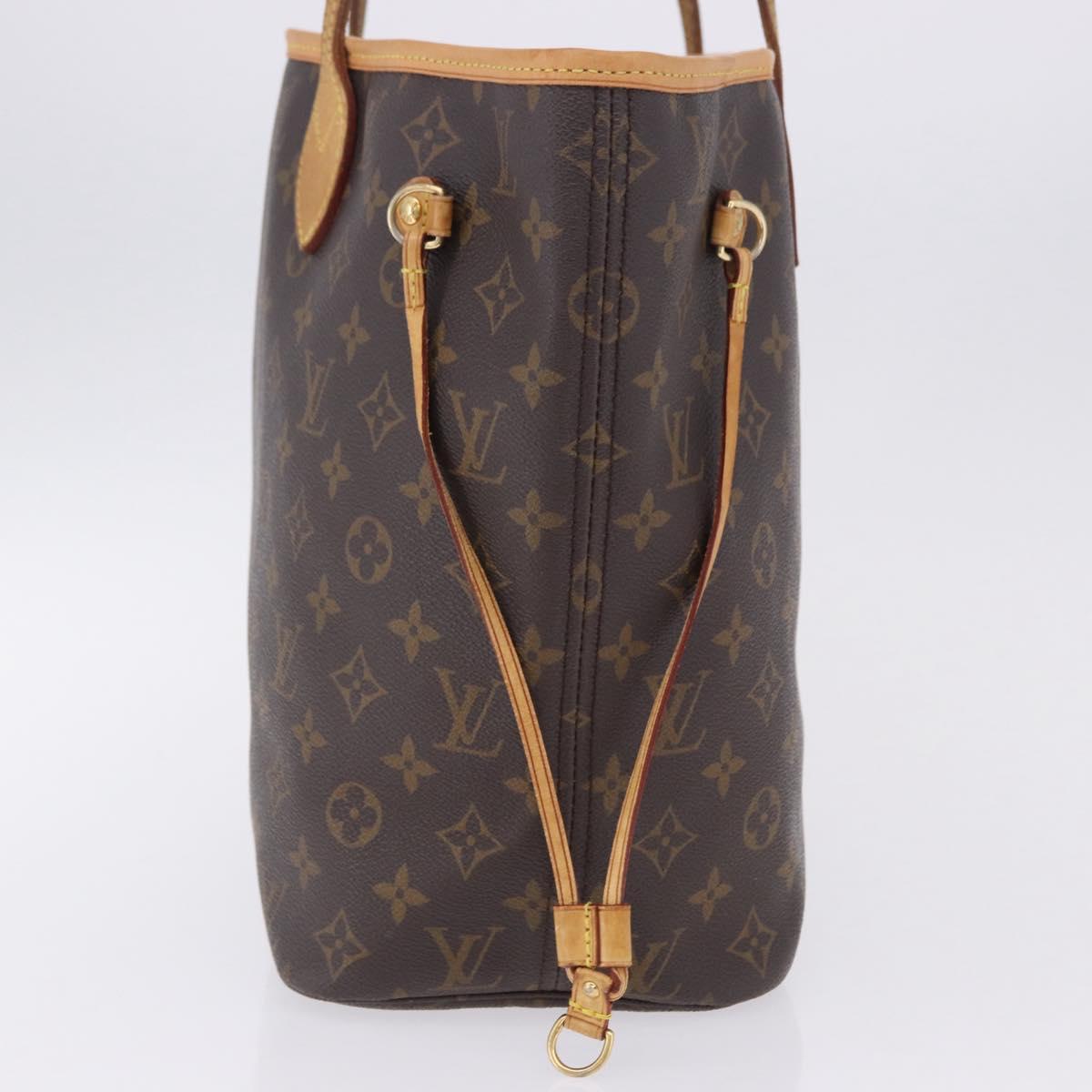 LOUIS VUITTON Monogram Neverfull MM Tote Bag M40156 LV Auth ka6184A