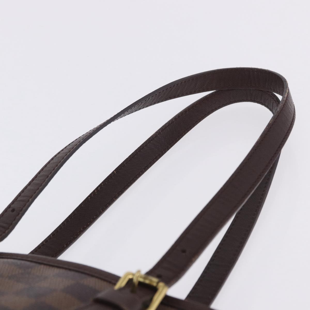 LOUIS VUITTON Damier Ebene Marais Shoulder Bag N42240 LV Auth ka6186