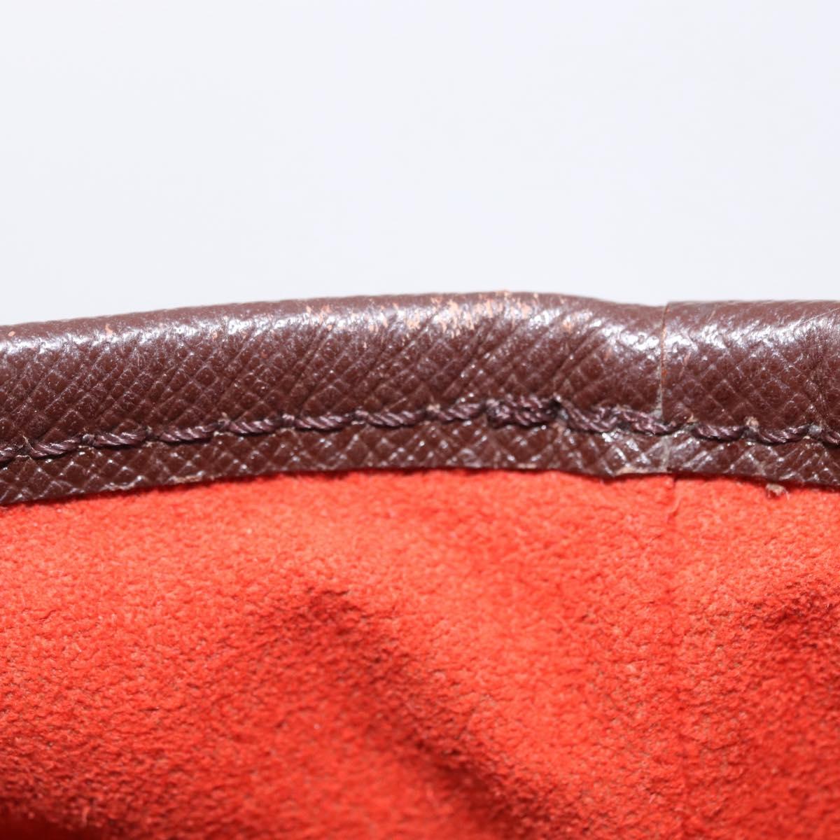 LOUIS VUITTON Damier Ebene Marais Shoulder Bag N42240 LV Auth ka6186