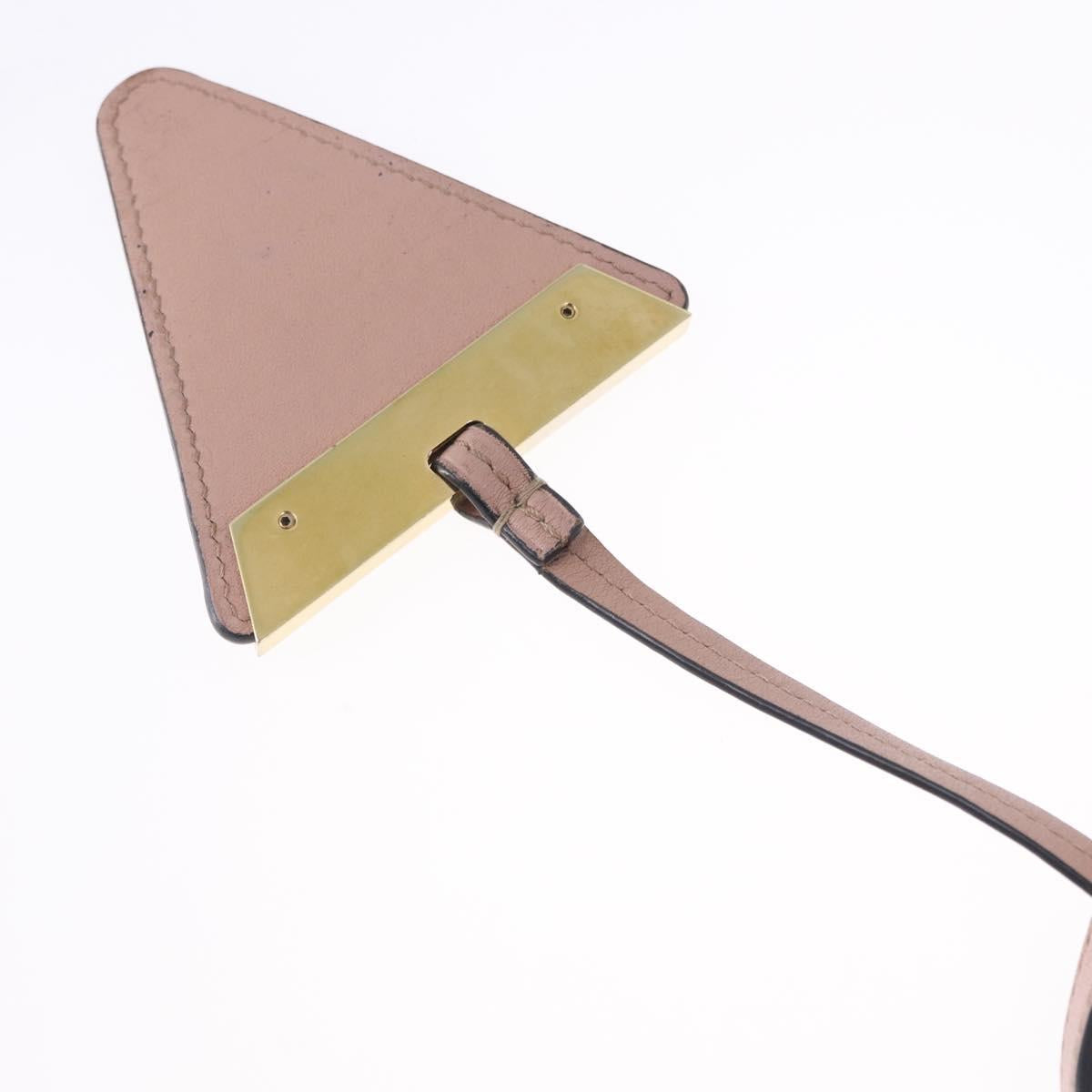 LOEWE Barcelona Shoulder Bag Leather Pink Gold Tone Auth ka6190A
