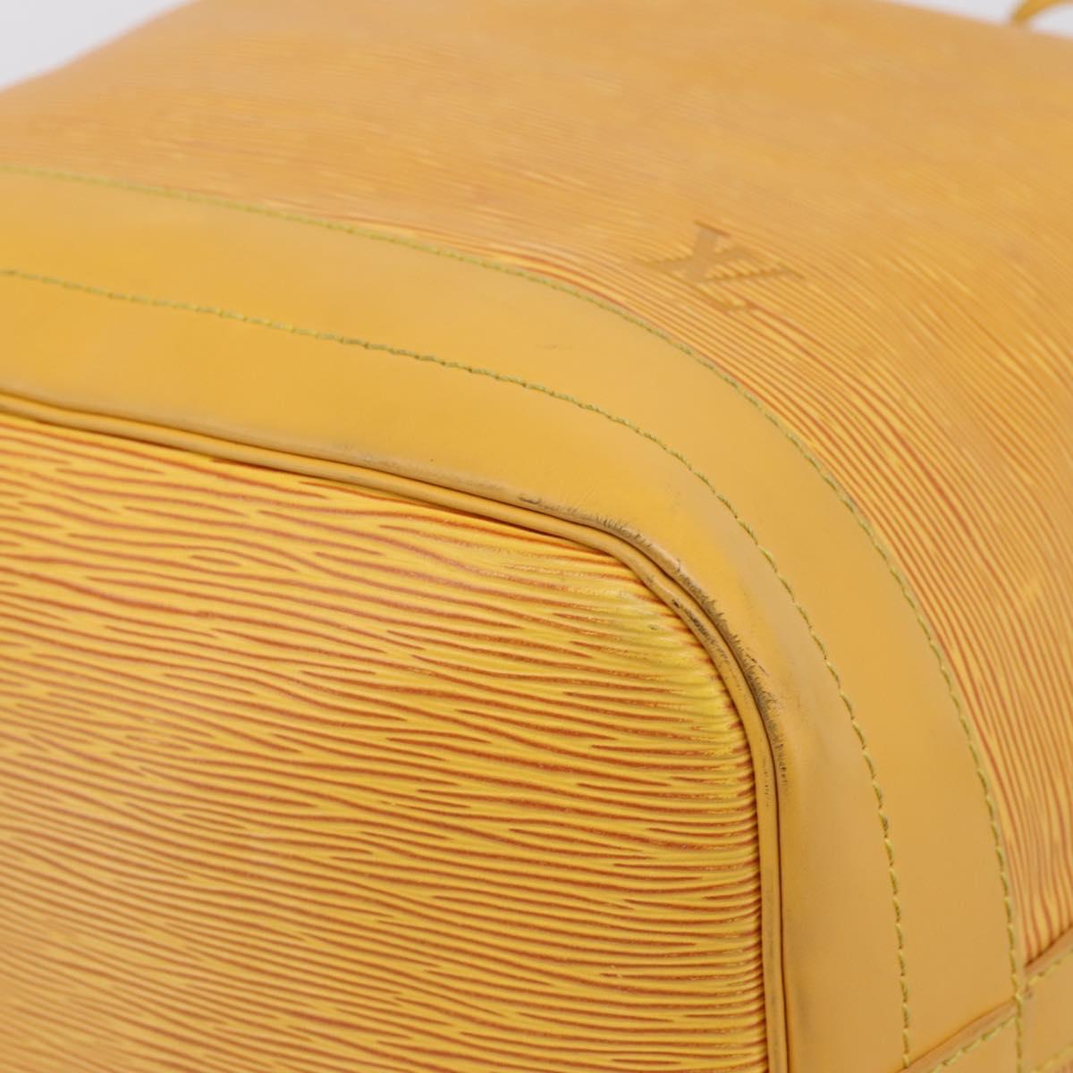 LOUIS VUITTON Epi Noe Shoulder Bag Tassili Yellow M44009 LV Auth ka6193