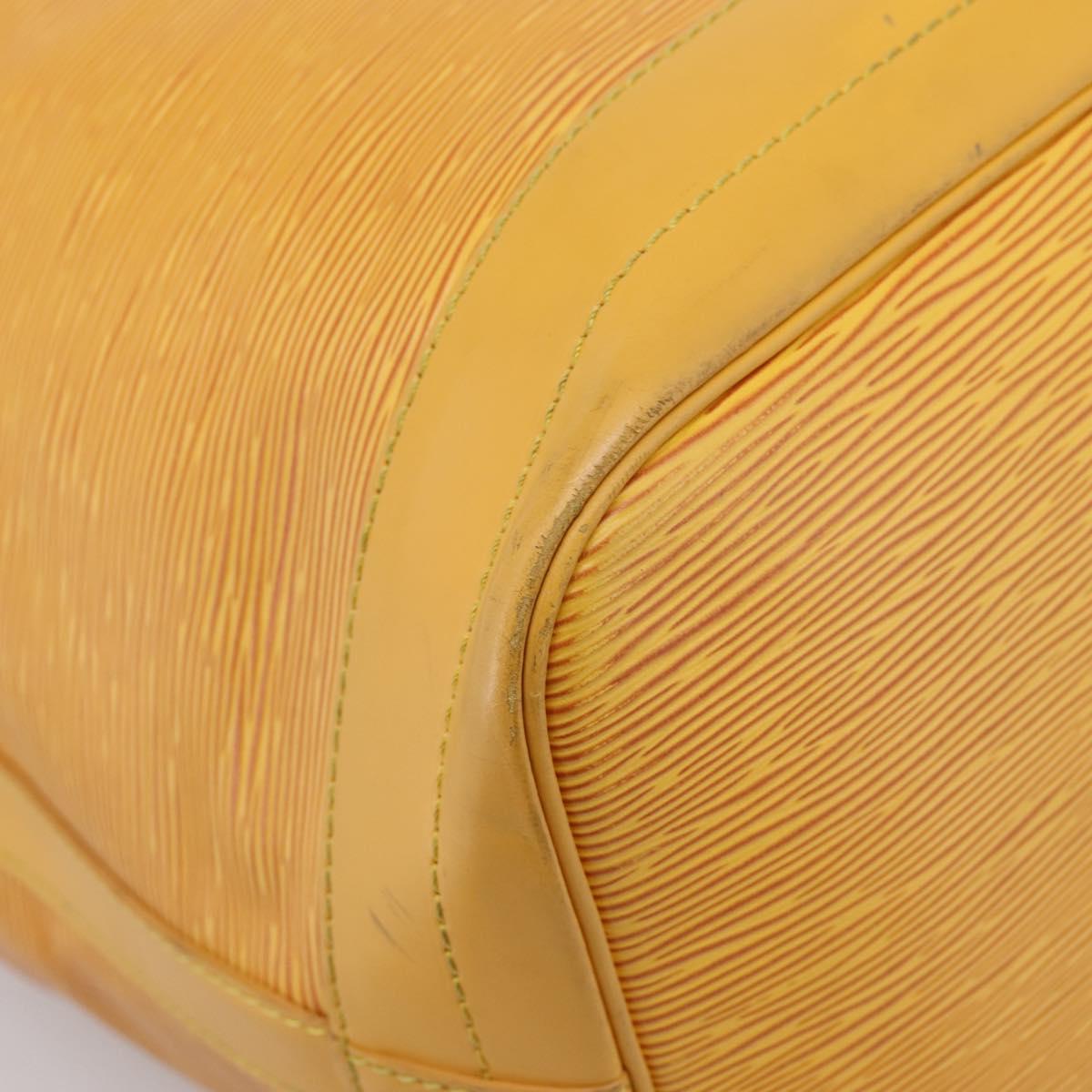 LOUIS VUITTON Epi Noe Shoulder Bag Tassili Yellow M44009 LV Auth ka6193